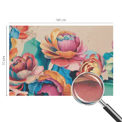 Papier peint photo grand format pour le mur Harmonie florale