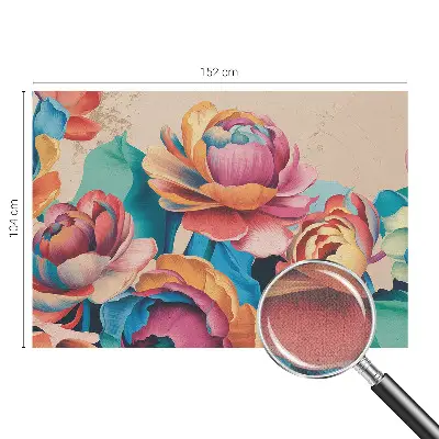 Papier peint photo grand format pour le mur Harmonie florale