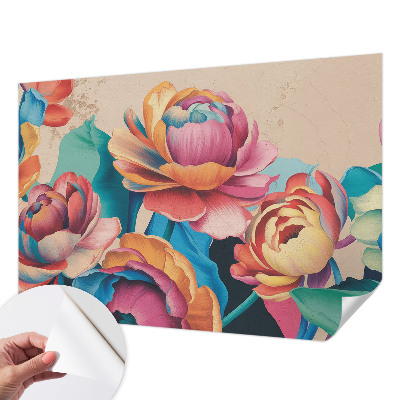 Papier peint tendance Kvetinová harmónia