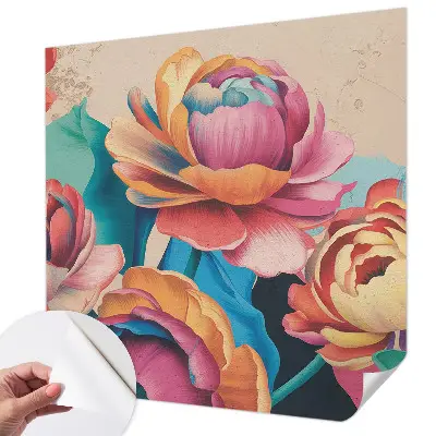 Papier peint photo grand format pour le mur Harmonie florale