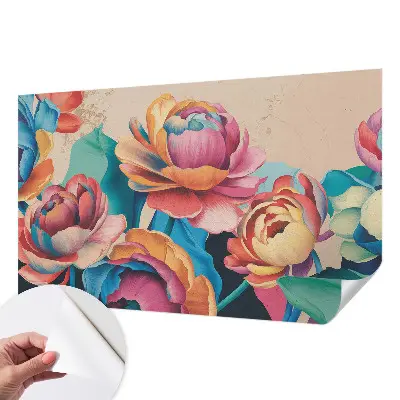 Papier peint photo grand format pour le mur Harmonie florale