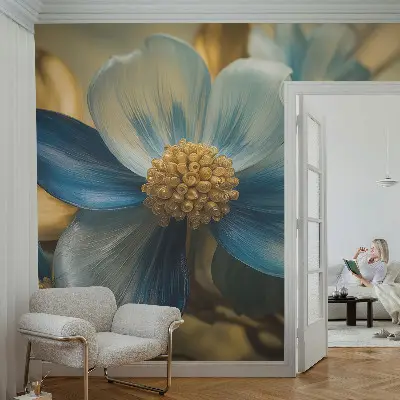 Papier peint intissé composition florale