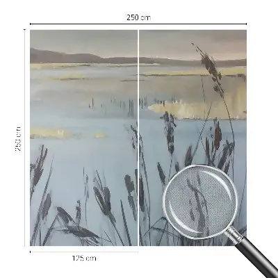 Papier peint intissé imprimé Un lac calme