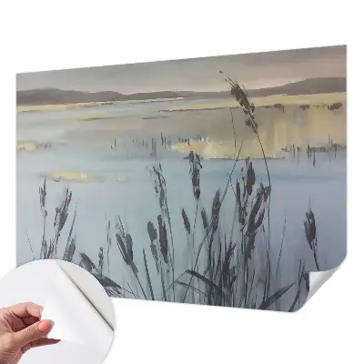 Papier peint intissé imprimé Un lac calme