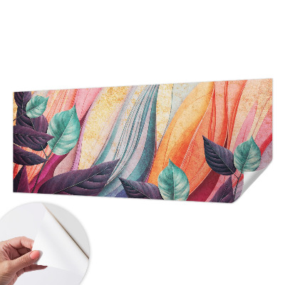 Déco papier peint salon Abstraktné listy