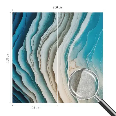 Papier peint intissé Vagues d'harmonie