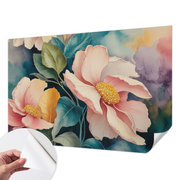Papier peint chambre adulte cocooning Kvetinová elegancia