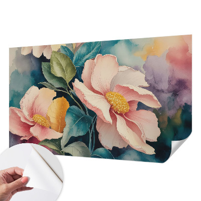 Papier peint chambre adulte cocooning Kvetinová elegancia
