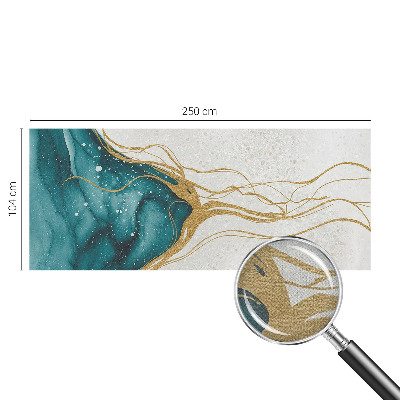 Papier peint chambre ado Tyrkysové čiary