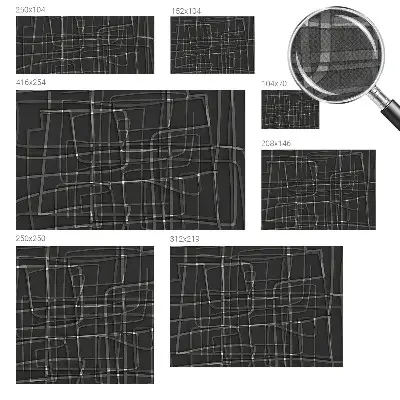 Papier peint photographique sur tissu non tissé Lignes abstraites