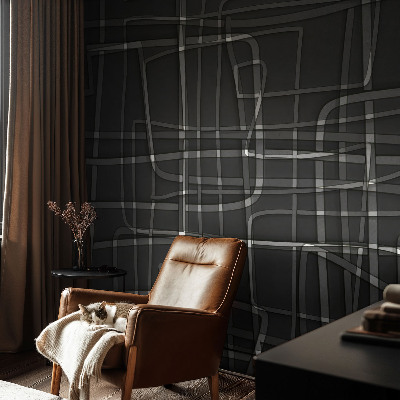 Déco papier peint salon Abstraktné čiary