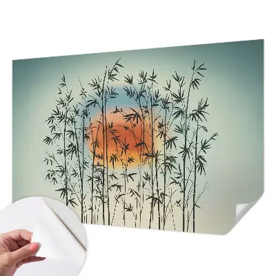 Papier peint photo grand format pour le mur Harmonieux Ouest