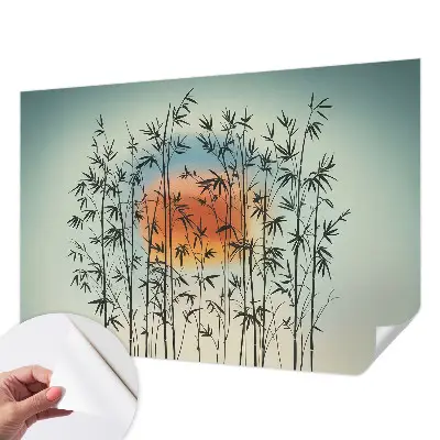 Papier peint photo grand format pour le mur Harmonieux Ouest