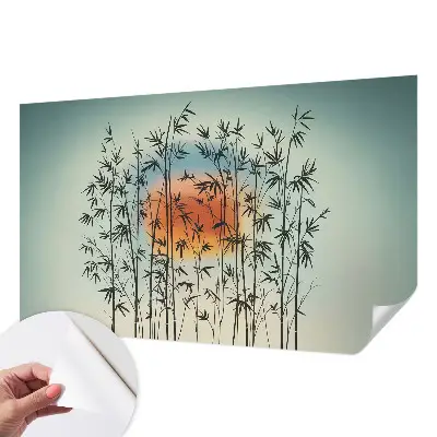 Papier peint photo grand format pour le mur Harmonieux Ouest