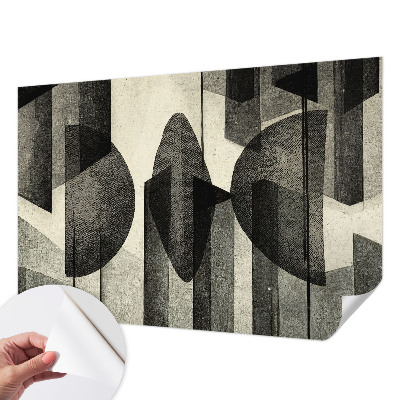 Papier peint chambre adulte cocooning Geometrické tvary
