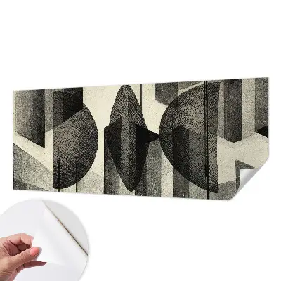 Papier peint photographique intissé formes géométriques
