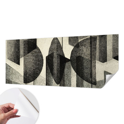 Papier peint chambre adulte cocooning Geometrické tvary