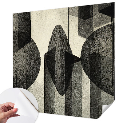 Papier peint chambre adulte cocooning Geometrické tvary