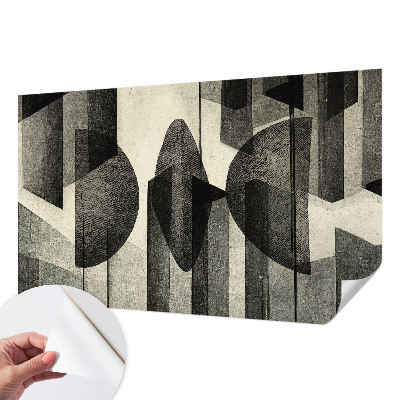 Papier peint chambre adulte cocooning Geometrické tvary