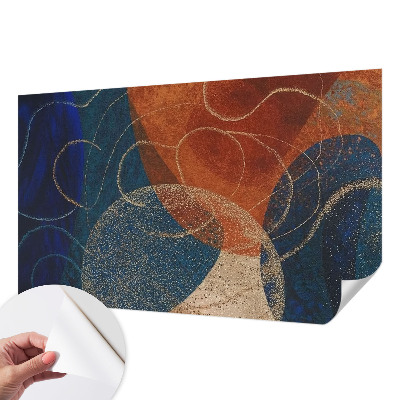 Papier peint chambre garçon Farebné formy