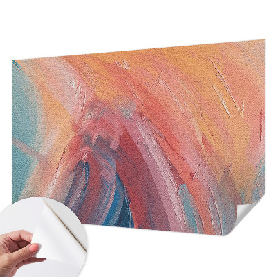 Papier peint tête de lit chambre adulte Farebné výbuchy