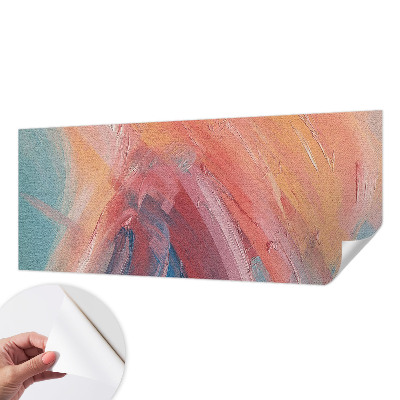 Papier peint tête de lit chambre adulte Farebné výbuchy