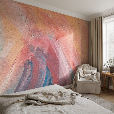 Papier peint tête de lit chambre adulte Farebné výbuchy