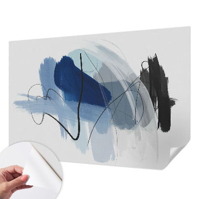 Papier peint tendance chambre adulte Farebné abstrakcie