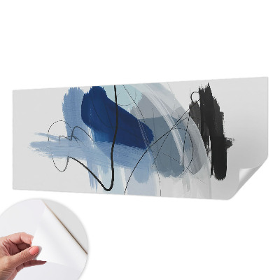 Papier peint tendance chambre adulte Farebné abstrakcie