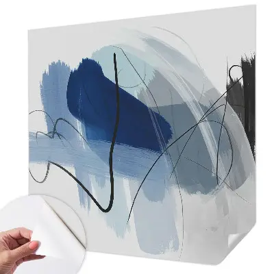 Papier peint photographique intissé abstractions colorées