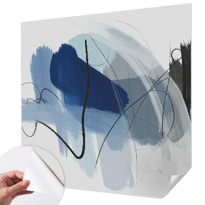 Papier peint tendance chambre adulte Farebné abstrakcie