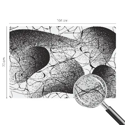 Papier peint photo sur tissu non tissé Motif abstrait