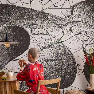 Papier peint photo sur tissu non tissé Motif abstrait