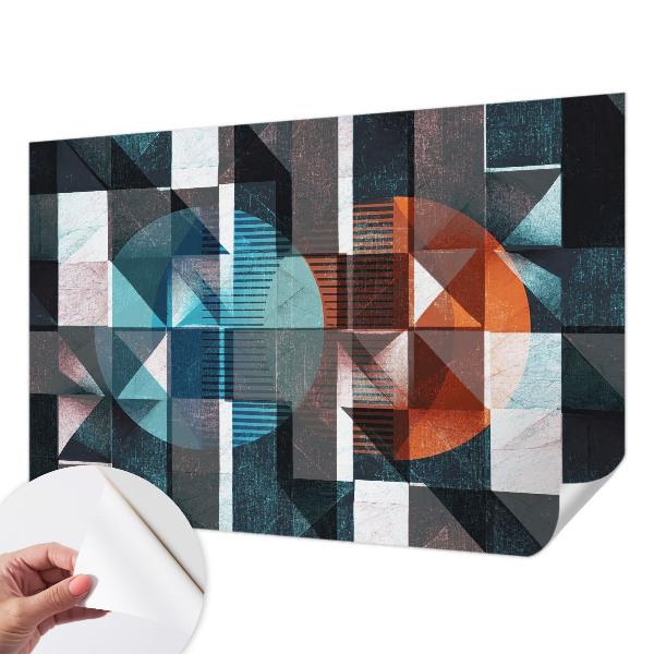 Déco papier peint salon Abstraktné formy