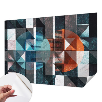 Déco papier peint salon Abstraktné formy