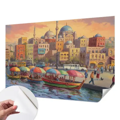 Papier peint photo sur tissu non tissé Côte urbaine