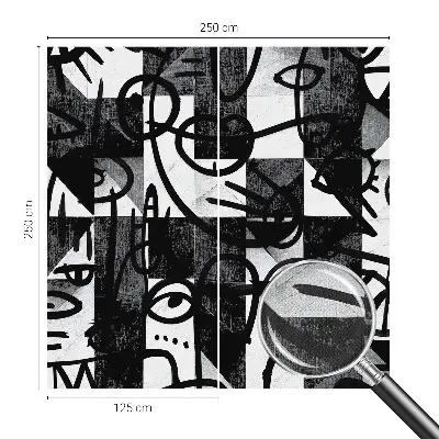 Papier peint photographique intissé Dessiner le chaos