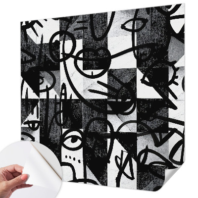 Papier peint chambre adulte cocooning Kreslenie chaosu