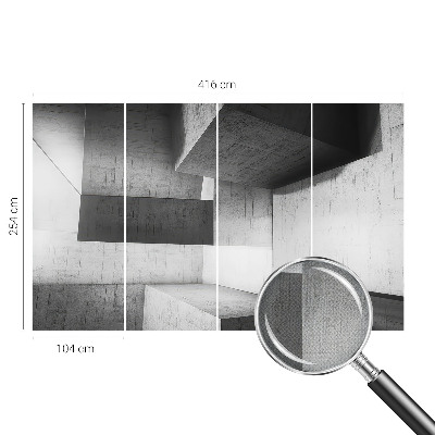 Papier peint chambre parentale Geometrické sochy