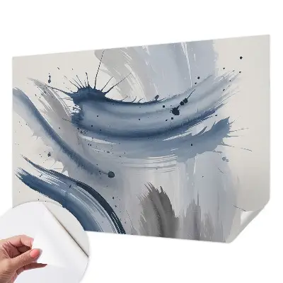 Papier peint photo sur tissu non tissé traits artistiques