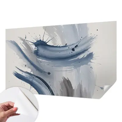 Papier peint photo sur tissu non tissé traits artistiques