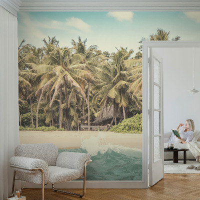 Papier peint décoratif salon Tropická pláž