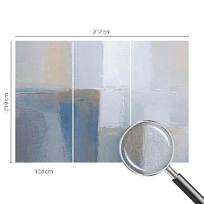 Papier peint intissé imprimé Abstraction harmonieuse