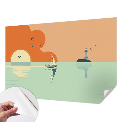 Papier peint panoramique adhésif Morská radosť