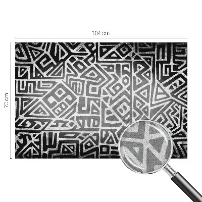 Papier peint photographique intissé Labyrinthe géométrique