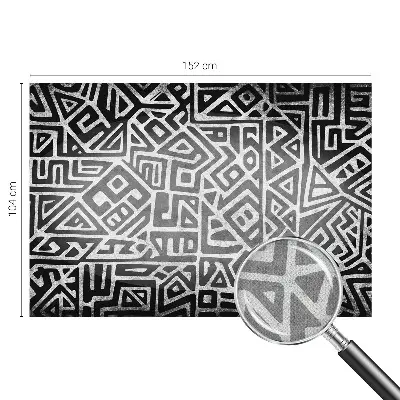 Papier peint photographique intissé Labyrinthe géométrique