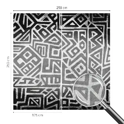 Papier peint photographique intissé Labyrinthe géométrique