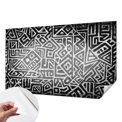 Papier peint photographique intissé Labyrinthe géométrique