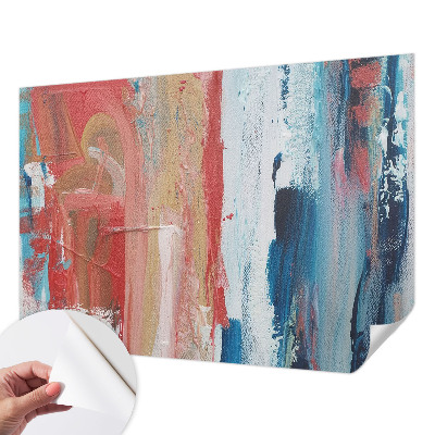 Papier peint chambre parentale Farebné abstrakcie