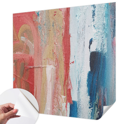 Papier peint chambre parentale Farebné abstrakcie